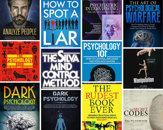 Dark Psychology e-book bundle (30 e-books)